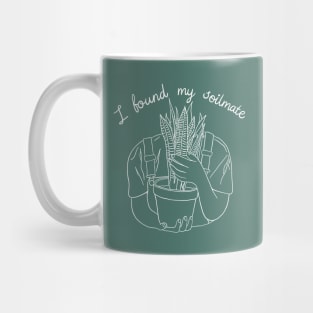 I Found My Soilmate -White version Mug